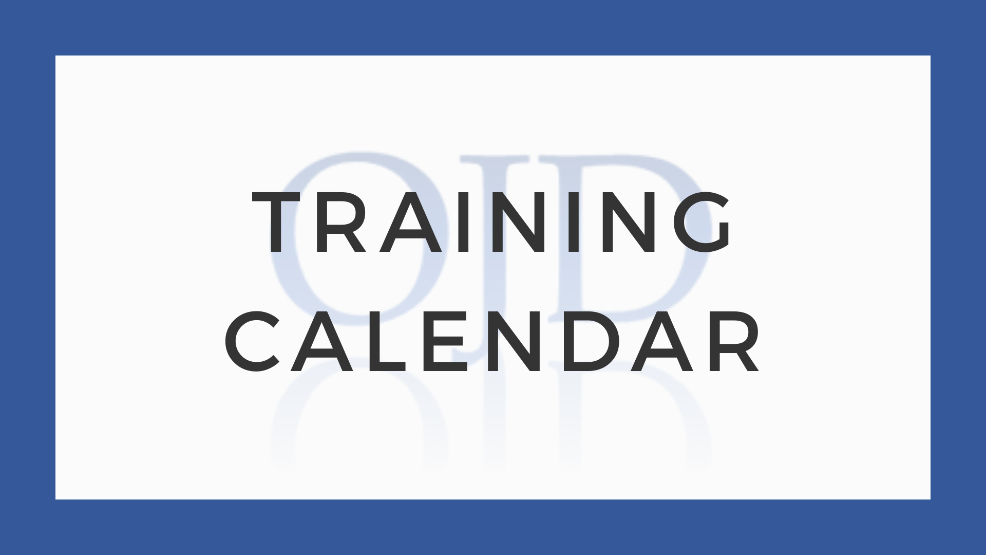 Upcoming OJD Virtual CLE Training Series
